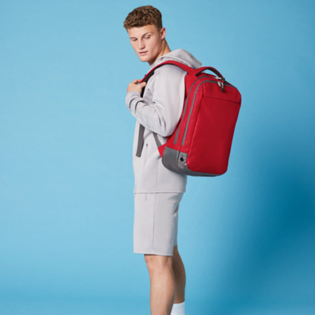 Classic Red - Back - Bagbase Athleisure Sports Knapsack