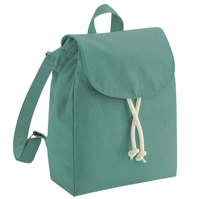Sage Green - Front - Westford Mill EarthAware Mini Knapsack