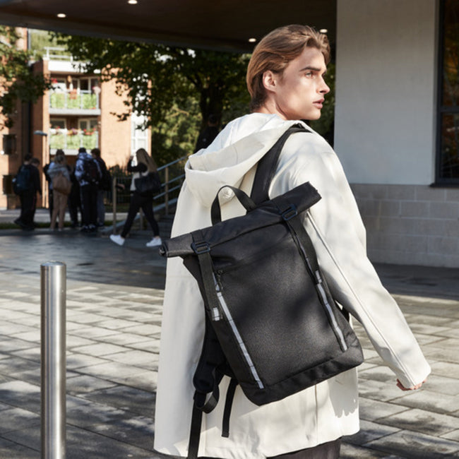 Black - Back - Quadra Urban Commute Knapsack