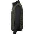 Deep Green-Black - Lifestyle - Tee Jays Mens Hybrid Stretch Jacket