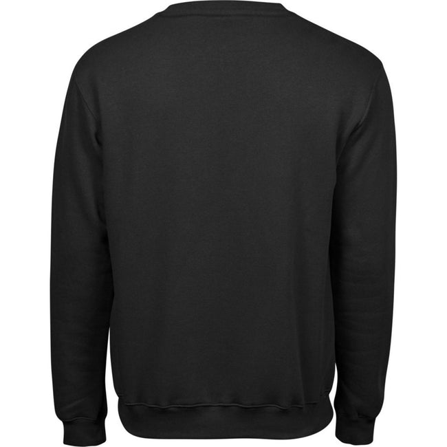Black - Back - Tee Jays Mens Heavyweight Sweatshirt