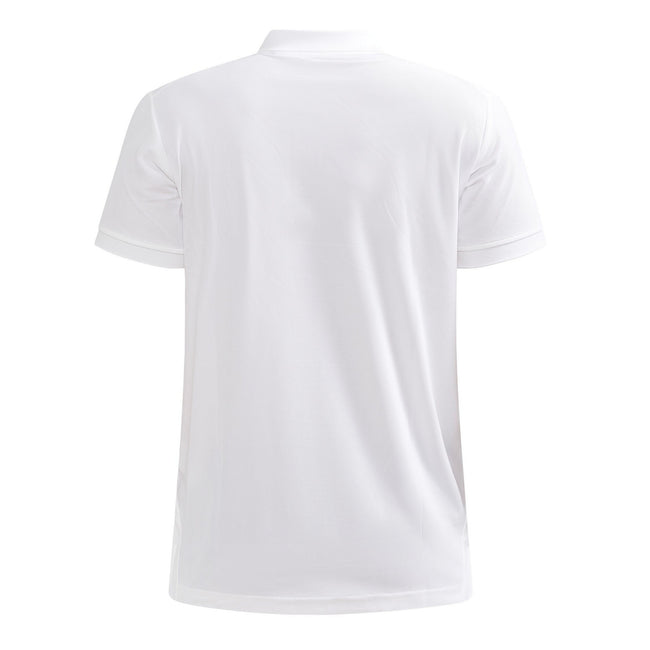 White - Back - Craft Mens Core Unify Polo Shirt