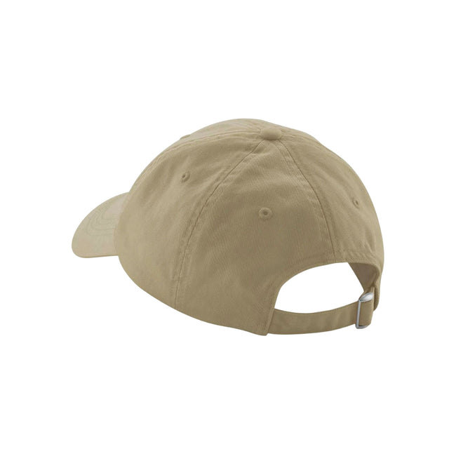 Desert Sand - Back - Beechfield Natural Cotton Panelled Baseball Cap