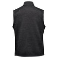 Black Heather - Back - Stormtech Mens Avalante Pure Earth Full Zip Vest