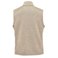 Oatmeal Heather - Back - Stormtech Mens Avalante Pure Earth Full Zip Vest