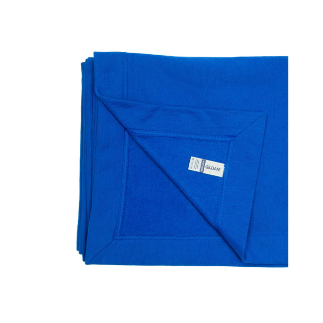 Royal Blue - Front - Gildan Heavy Blend Stadium Blanket