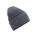 Graphite - Front - Beechfield Unisex Adult Orginal Deep Cuffed Beanie