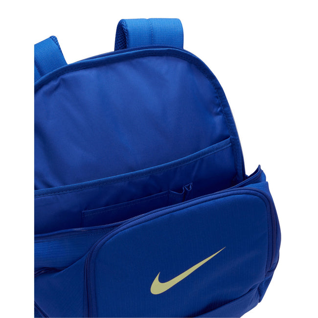 Hyper Royal-Black-Citron Tint - Close up - Nike Brasilia Training 6.3gal Knapsack