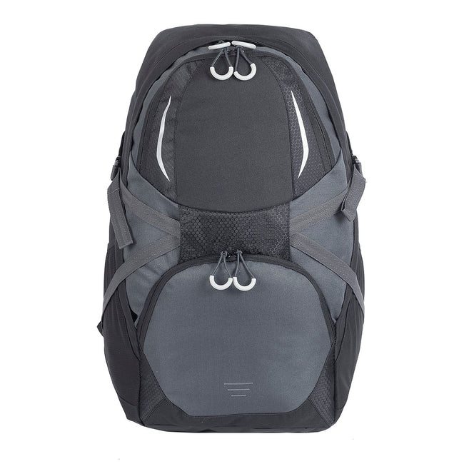 Black-Dark Grey - Front - Shugon Solomon Explorer Hiking Knapsack