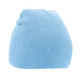 Sky Blue - Front - Beechfield Unisex Adult Original Pull-On Beanie