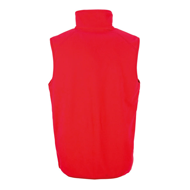 Red - Back - Result Core Unisex Adult Microfleece Vest