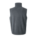 Charcoal - Back - Result Core Unisex Adult Microfleece Vest