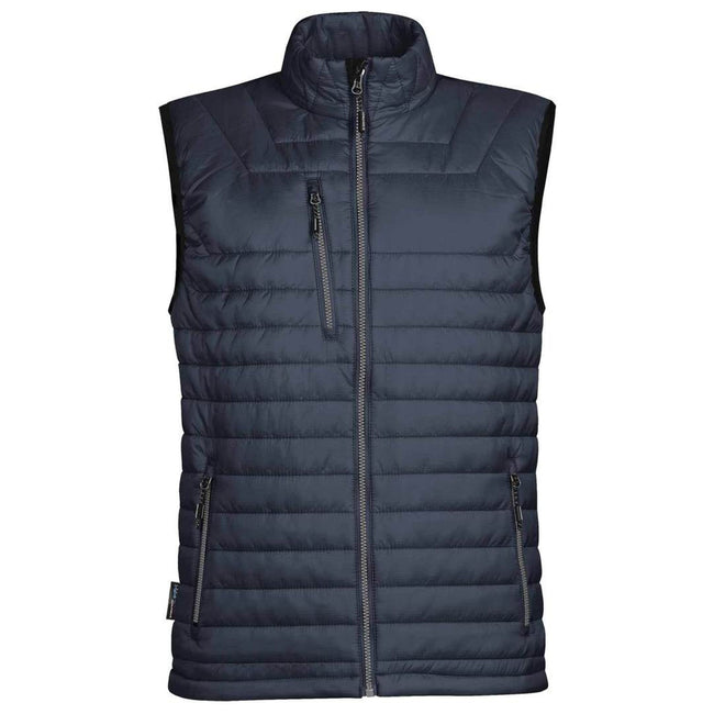 Navy-Charcoal - Front - Stormtech Mens Gravity Thermal Body Warmer