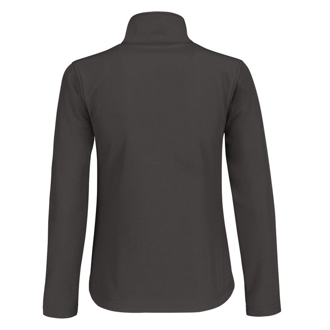 Dark Grey - Back - B&C Womens-Ladies ID.701 Soft Shell Jacket