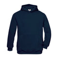 Navy Blue - Front - B&C Childrens-Kids Hoodie