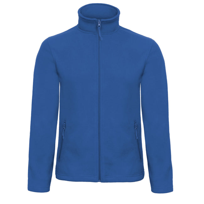 Royal Blue - Front - B&C Mens ID.501 Fleece Jacket