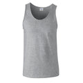 Sports Gray - Front - Gildan Mens Soft Tank Top