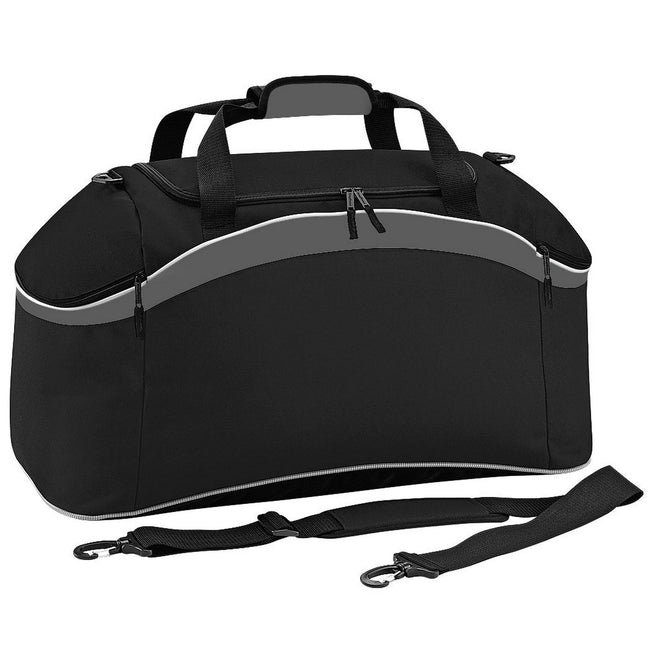 Black-Graphite Grey-White - Front - Bagbase Teamwear Carryall