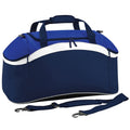 French Navy-Bright Royal Blue-White - Front - Bagbase Teamwear Carryall