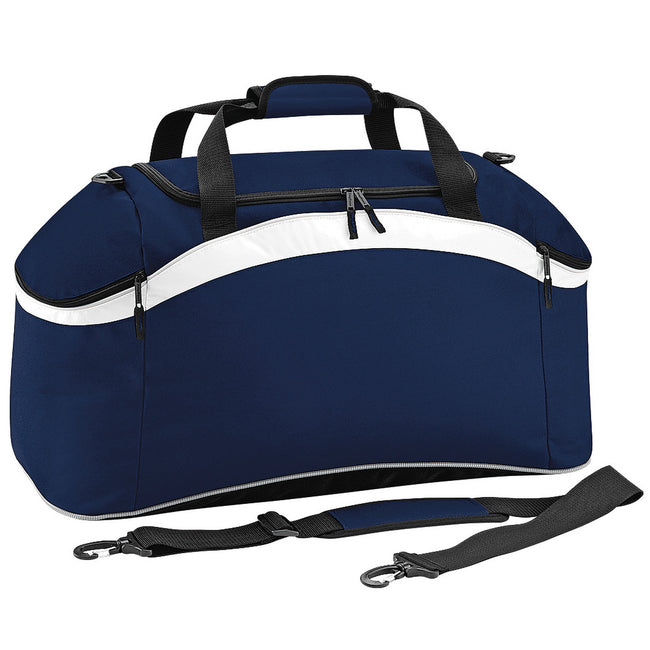 French Navy-French Navy-White - Front - Bagbase Teamwear Carryall