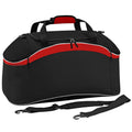 Black-Classic Red-White - Front - Bagbase Teamwear Carryall