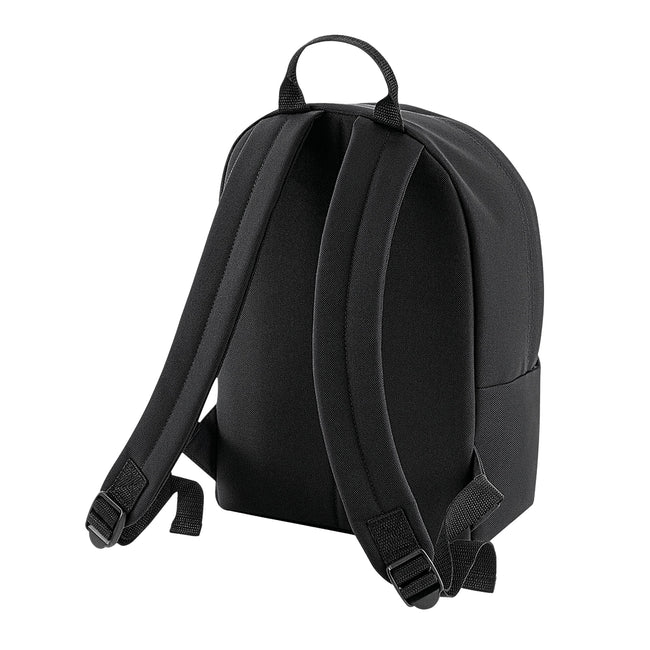 Black - Back - Bagbase Fashion Mini Knapsack