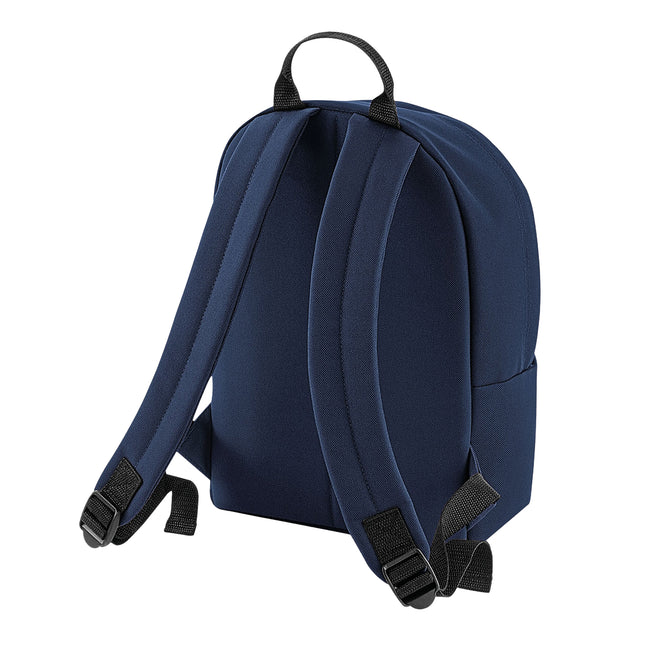 French Navy - Back - Bagbase Fashion Mini Knapsack