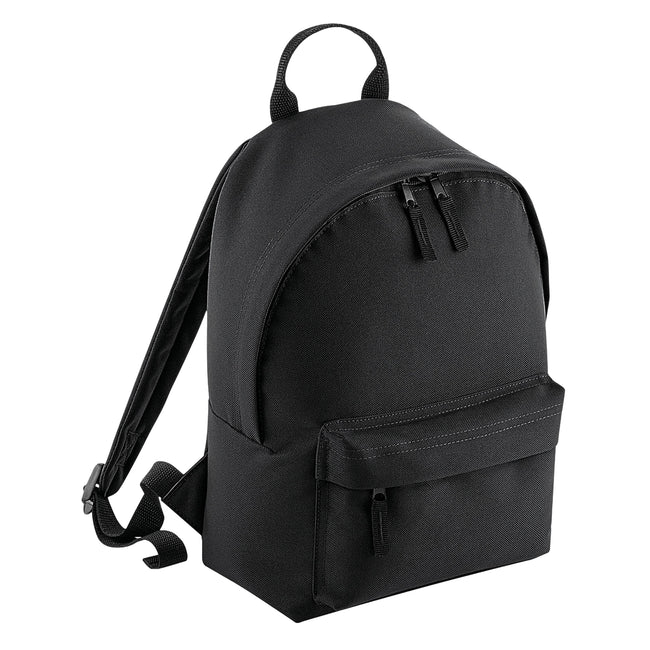 Black - Front - Bagbase Fashion Mini Knapsack