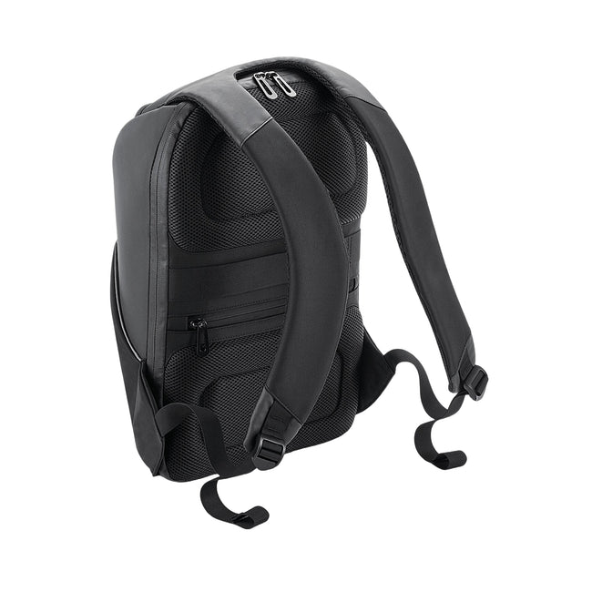 Black - Back - Quadra Project Charge Security Knapsack