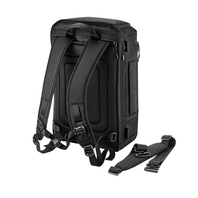 Pitch Black - Back - Quadra 72 Hour Weekender Knapsack