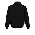 Black - Back - B&C Mens Bomber Jacket