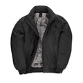 Black - Front - B&C Mens Bomber Jacket