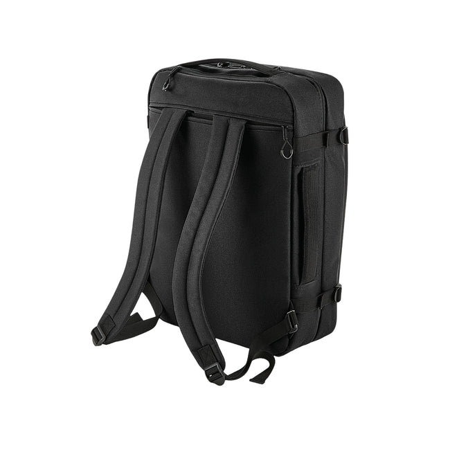 Black - Back - Bagbase Escape Carry-On Knapsack
