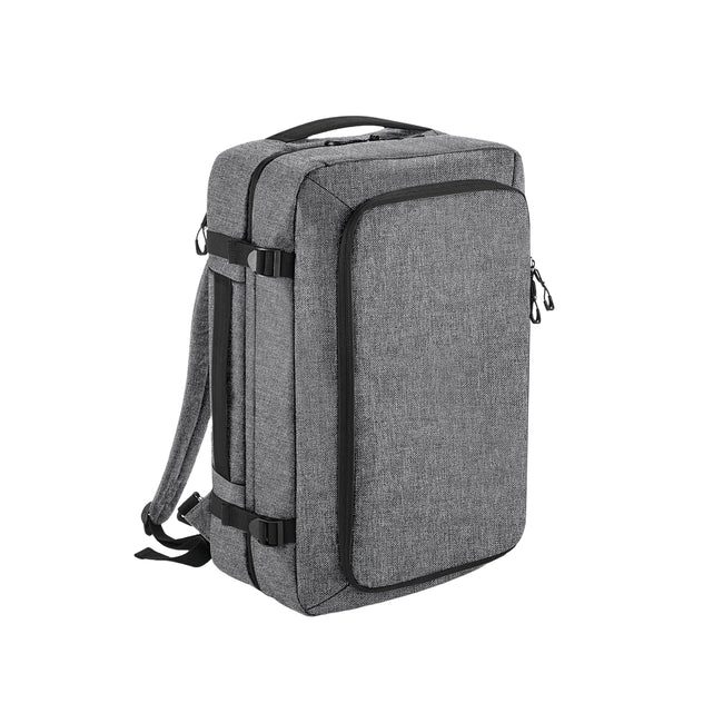 Grey Marl - Front - Bagbase Escape Carry-On Knapsack
