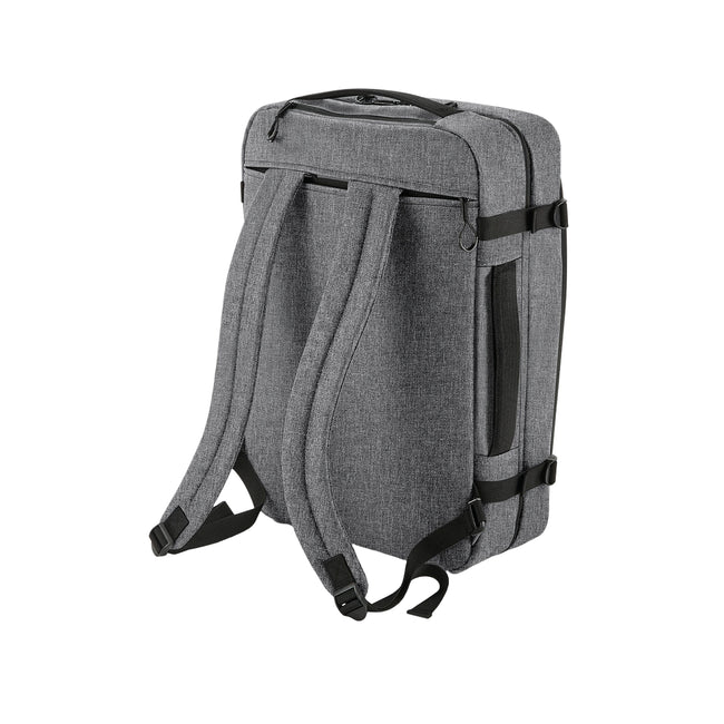 Grey Marl - Back - Bagbase Escape Carry-On Knapsack