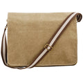 Sahara - Front - Quadra Vintage Canvas Despatch Bag - 3.6 Gal