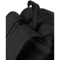 Vintage Black - Close up - Quadra Vintage Canvas Backpack - 18 Liters