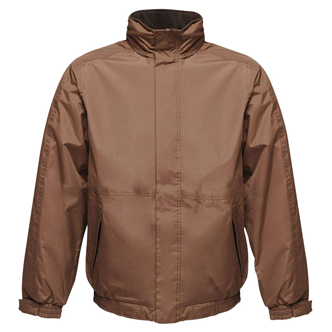 Otter-Black - Front - Regatta Dover Waterproof Windproof Jacket (Thermo-Guard Insulation)
