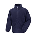 Navy Blue - Front - Result Core Mens Polartherm Fleece Jacket