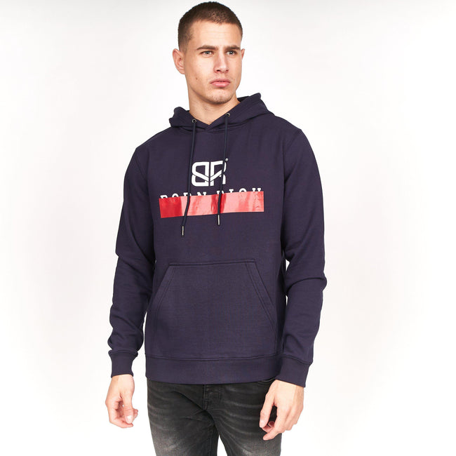 Sky Captain - Front - Born Rich Mens Riveros Hoodie