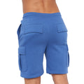 Federal Blue - Back - Crosshatch Mens Seagaro Cargo Shorts