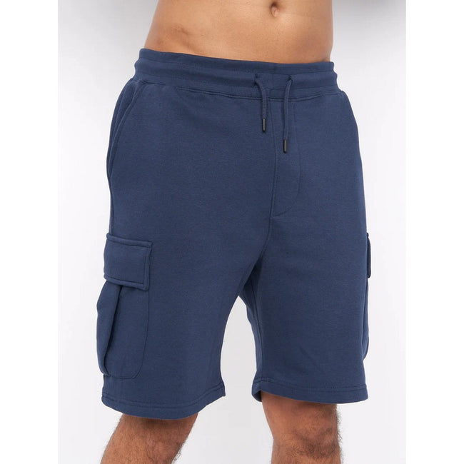 Insignia Blue - Front - Crosshatch Mens Seagaro Cargo Shorts