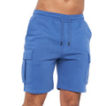 Federal Blue - Front - Crosshatch Mens Seagaro Cargo Shorts