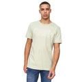 Sage - Front - Crosshatch Mens Kendrick T-Shirt