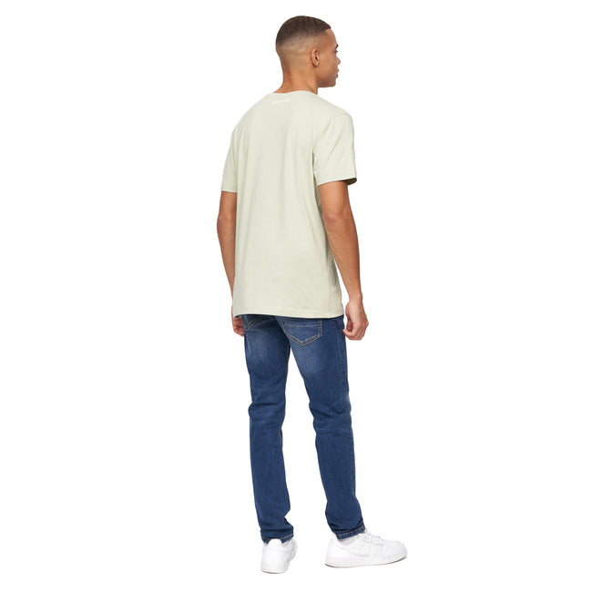 Sage - Back - Crosshatch Mens Kendrick T-Shirt