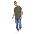 Dark Khaki - Lifestyle - Crosshatch Mens Padro Polo Shirt