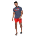 Navy - Lifestyle - Crosshatch Mens Gramcam T-Shirt