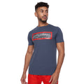 Navy - Front - Crosshatch Mens Gramcam T-Shirt