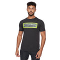 Black - Front - Crosshatch Mens Gramcam T-Shirt