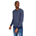 Navy Marl - Front - Smith & Jones Mens Doares Knitted Sweater